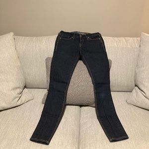 Express Jean Leggings ultra low size 0s
